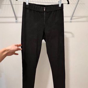 David Lerner Suede Leggings